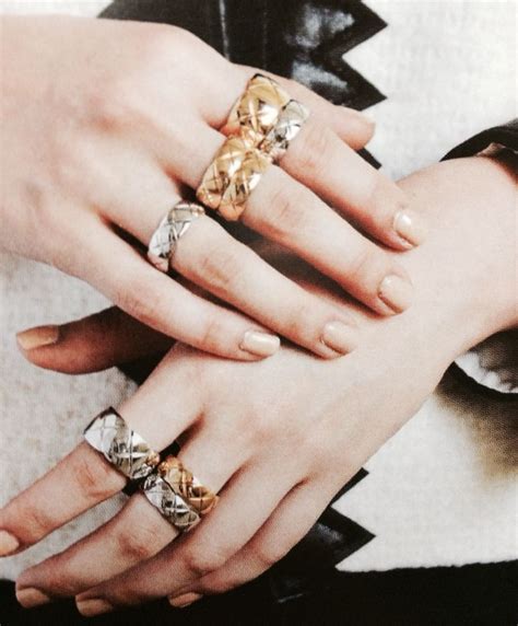 chanel nail ring|chanel fashion ring.